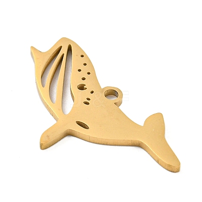 Ion Plating(IP) 304 Stainless Steel Pendants STAS-B056-10G-08-1