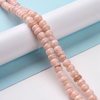 Natural Cultured Freshwater Shell Beads Strands SHEL-F002-01A-1
