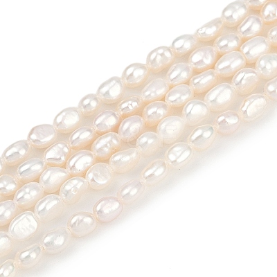 Natural Cultured Freshwater Pearl Beads Strands PEAR-P064-20D-01A-1