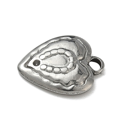 304 Stainless Steel Pendant Rhinestone Settings STAS-P422-16P-1