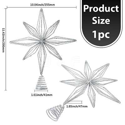 Iron Star Display Decorations DIY-WH20031-085B-1