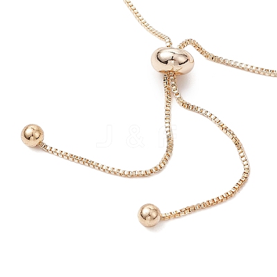 Natural Gemstone Slider Bracelets for Women BJEW-JB11131-01-1