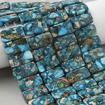 Natural Imperial Jasper Beads Strands G-L604-F01-01M-1