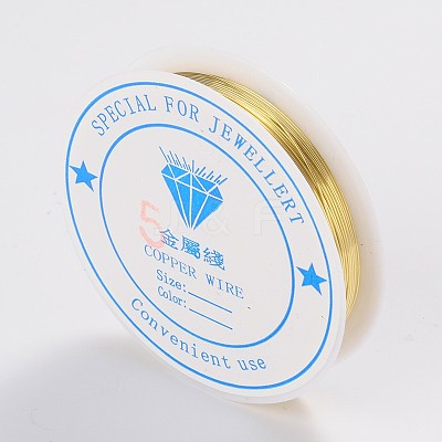 Round Copper Jewelry Wire CW0.5mm007-1
