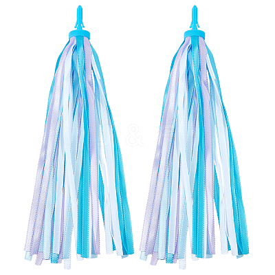 Kids Polyester Tassel Ribbon FIND-GF0008-95B-1