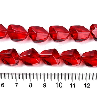 Electroplate Glass Beads Strands EGLA-N012-05-1