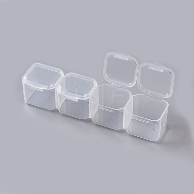 Plastic Bead Containers X-CON-F005-10-1
