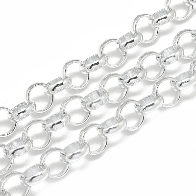 3.28 Feet Unwelded Aluminum Rolo Chains X-CHA-S001-078-1