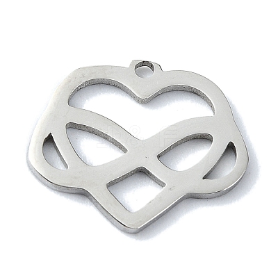 Non-Tarnish 304 Stainless Steel Pendants STAS-C097-21P-1