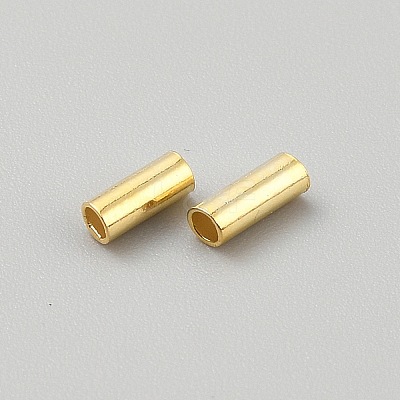 925 Sterling Silver Tube Beads STER-WH0008-78D-G-1