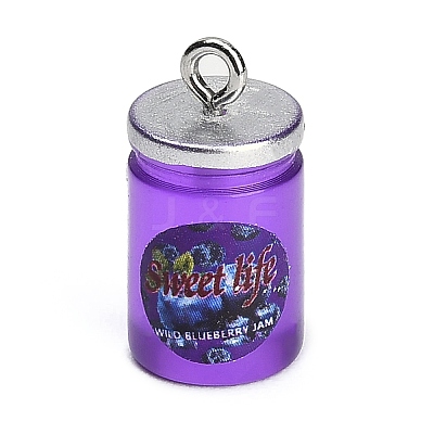 Opaque Resin Pendants LS-RE-CBA08CD-10B-1