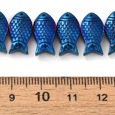 Electroplate Glass Beads Strands EGLA-C007-05B-1