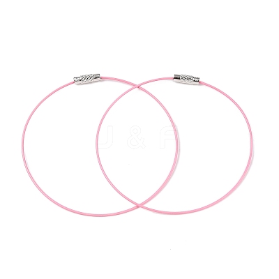 Steel Wire Bracelet Making TWIR-A001-10-1