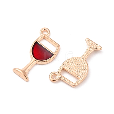 Alloy Enamel Pendants ENAM-G124-06D-1