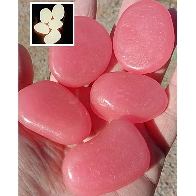 Resin Imitation Luminous Stone Display Decoration PW-WG93589-03-1