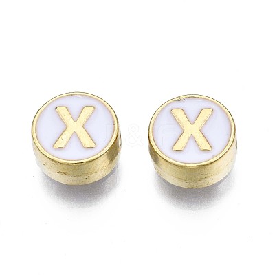 Alloy Enamel Beads ENAM-N052-006-01X-RS-1