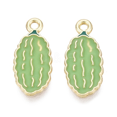Alloy Enamel Pendants ENAM-Q003-13G-1