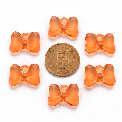 Transparent Acrylic Pendants TACR-T024-02BA-921-1