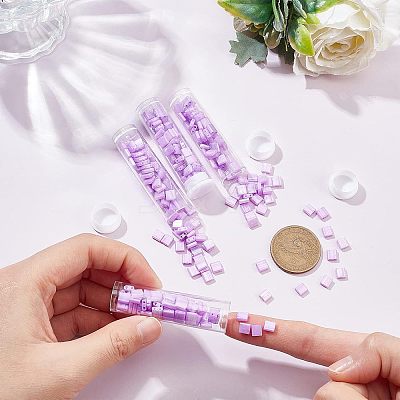 304Pcs 2-Hole Glass Seed Beads SEED-NB0001-70-1