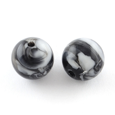 Opaque Acrylic Beads SACR-R853-12mm-204-1