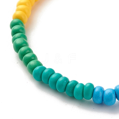 Word BEST Stretch Bracelets BJEW-JB07524-05-1