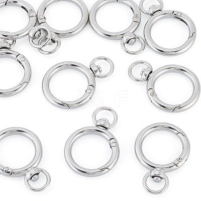 10Pcs Zinc Alloy Swivel Clasps FIND-TADJ0001-05-1