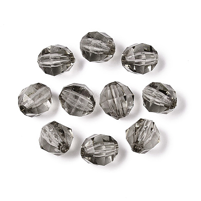 Transparent Acrylic Beads PL370Y-10-1