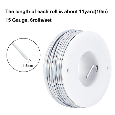 Round Aluminum Wire AW-BC0003-32A-1.5mm-1