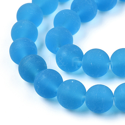 Transparent Glass Beads Strands LS-GLAA-T032-T10mm-MD06-1