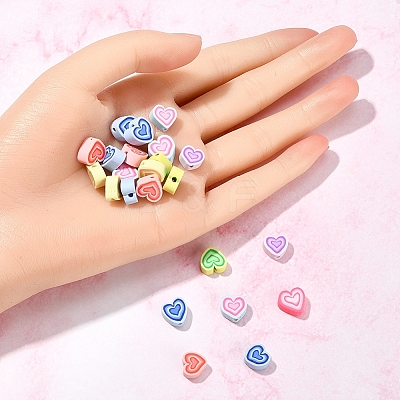 65~70Pcs Handmade Polymer Clay Beads CLAY-YW0001-47-1