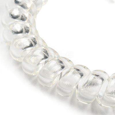 Summer Fish Resin Telephone Line Wire Elastic Hair Ties LS-AJEW-U004-02A-1