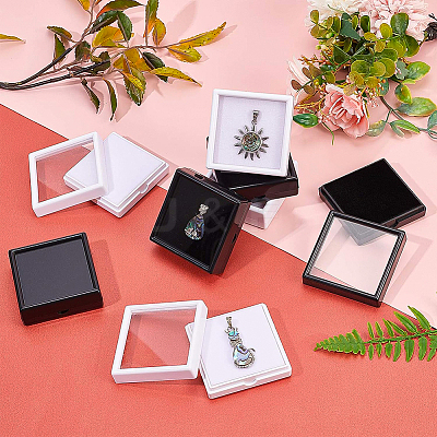 Acrylic Jewelry Box LS-CON-WH0074-02A-1
