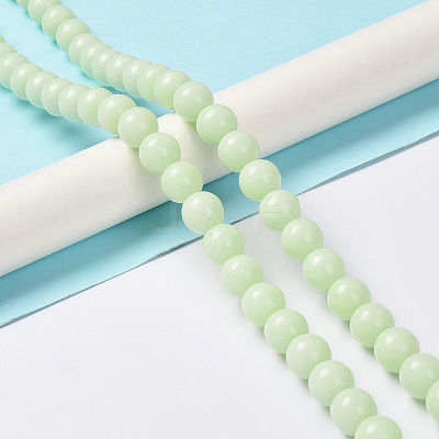 Synthetic Luminous Stone Beads Strands LS-G-L582-01C-1
