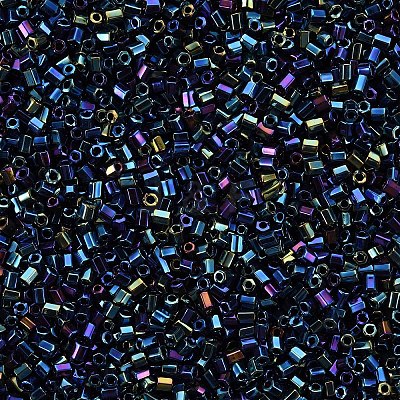 Glass Bugle Beads X-SEED-S032-13A-604-1