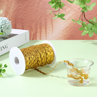 2 trands Polyester Wave Bending Fringe Trim OCOR-GF0003-02I-1