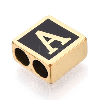 304 Stainless Steel Black Enamel Square Spacer Bars STAS-T073-58A-G-1