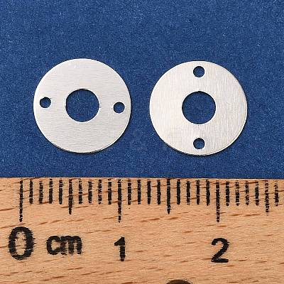 Brass Connector Charms KK-F907-02C-S-1