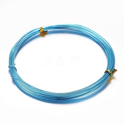 Round Aluminum Craft Wire AW-D009-0.8mm-10m-16-1