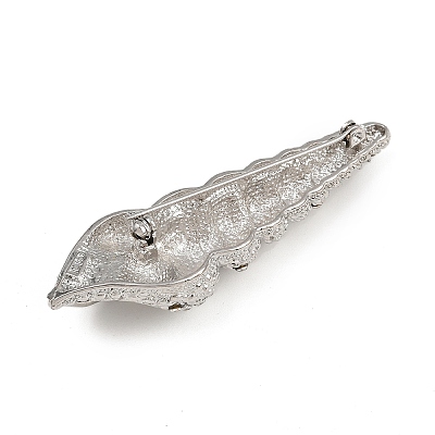 Ocean Series Alloy Rhinestone Brooch JEWB-K026-01B-1