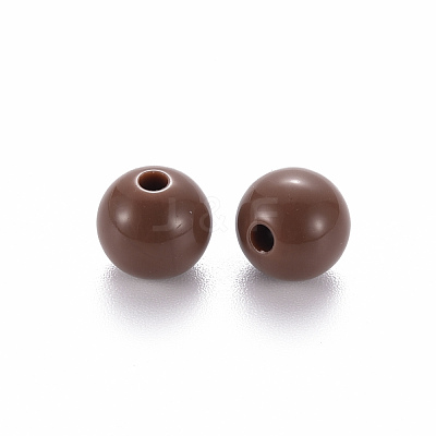 Opaque Acrylic Beads MACR-S370-C8mm-A17-1