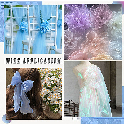 Laser Polyester Fabric DIY-WH20013-20B-1