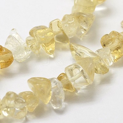 Natural Citrine Beads Strands G-F328-13-1