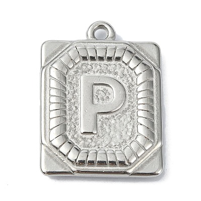 Anti-Tarnish 304 Stainless Steel Pendants STAS-U033-01P-P-1