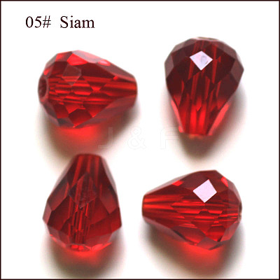 Imitation Austrian Crystal Beads SWAR-F062-12x10mm-05-1