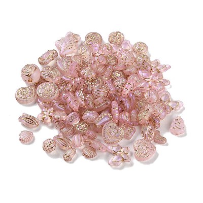 Transparent Acrylic Beads X1-MACR-L005-05I-1