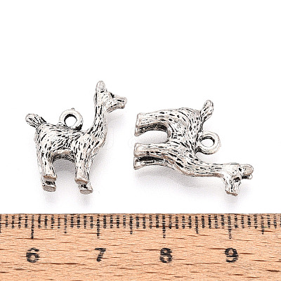 Tibetan Style Alloy Pendants TIBEP-T054-23AS-1