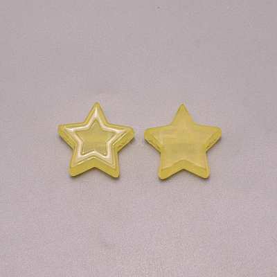 Transparent Acrylic Beads FACR-CJC0006-04-1