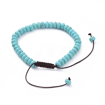 Braided Bead Bracelets BJEW-JB04913-1
