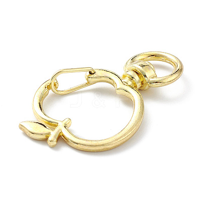 Apple Alloy Swivel Clasps FIND-L012-02LG-1