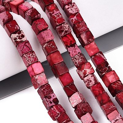 Natural Imperial Jasper Beads G-Q606-43A-05-1